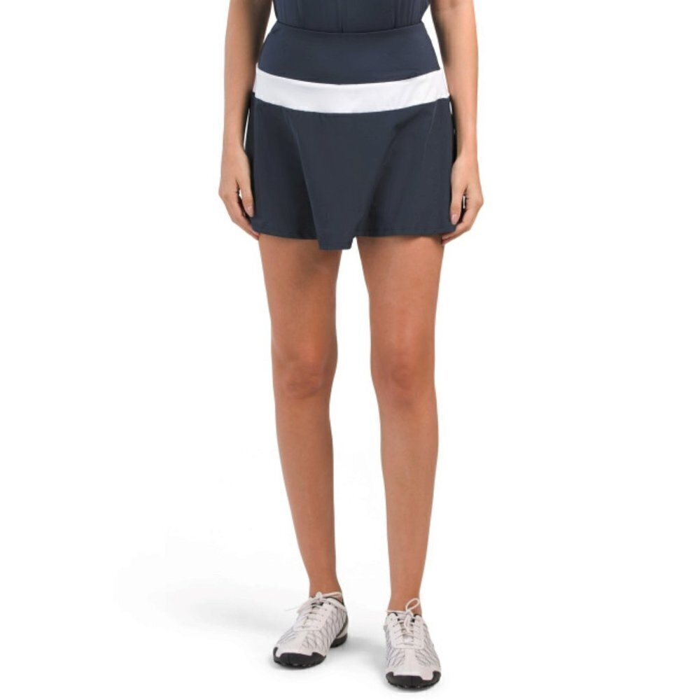NWT KYODAN Women's Built-in Shorts Color Block Inserts Golf Skort - Picture 2 of 5